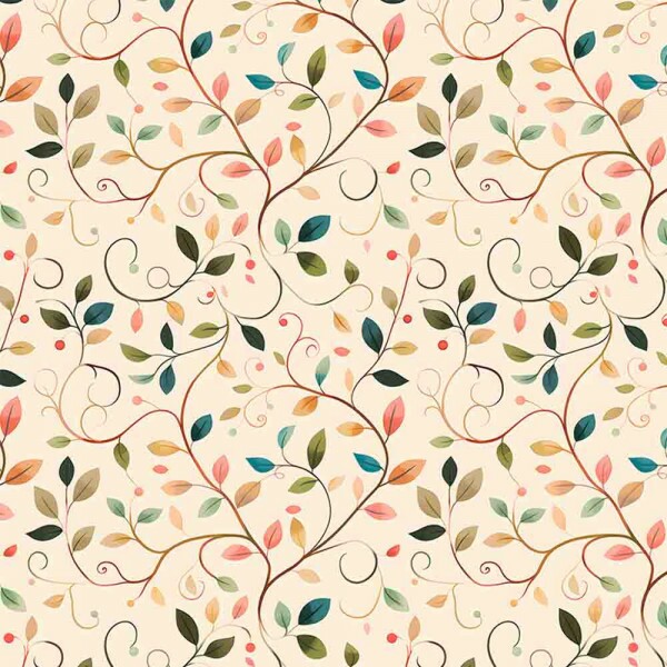 COLEÇÃO TINY FLOWERS  - TRIC. EST. DIGITAL - FLORAL 4 - 92094-001