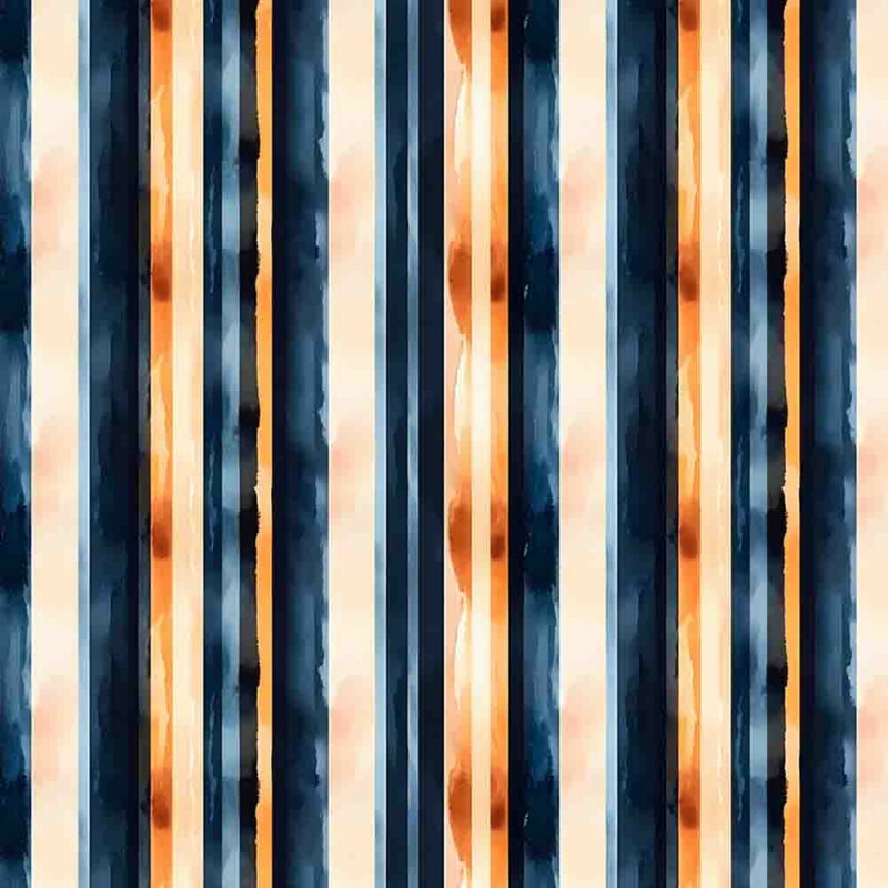 COLEÇÃO ORANGE NAVY  - TRIC. EST. DIGITAL - LISTRADO COM FLOR - 92118-001