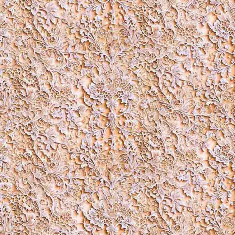 FV25 - COLEÇÃO TEA TIME - SARJA EST. DIGITAL HIDRORREPELENTE - RENDA BEGE - 92678-002