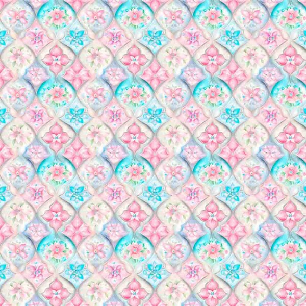 FV25 - COLEÇÃO FLORAL PEACE  - TRIC. EST. DIGITAL - ARABESCO - 94909-001