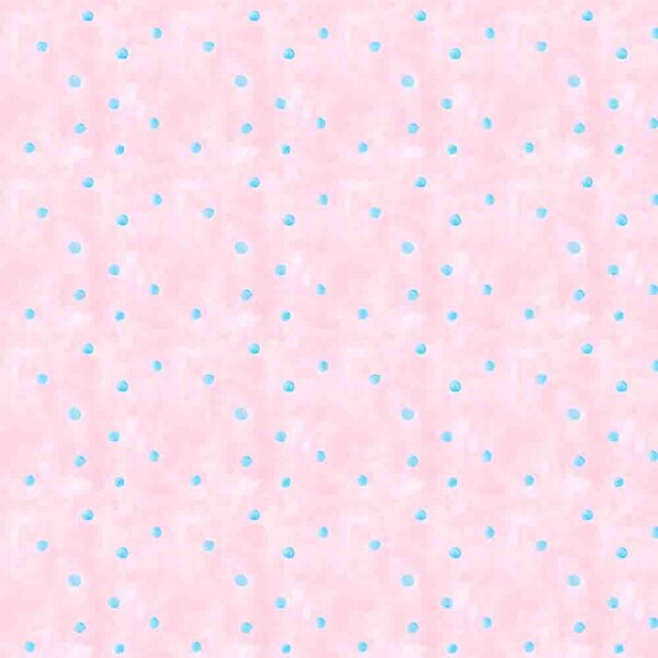 FV25 - COLEÇÃO FLORAL PEACE  - TRIC. EST. DIGITAL - TEXTURA BOLAS ROSA - 94925-001