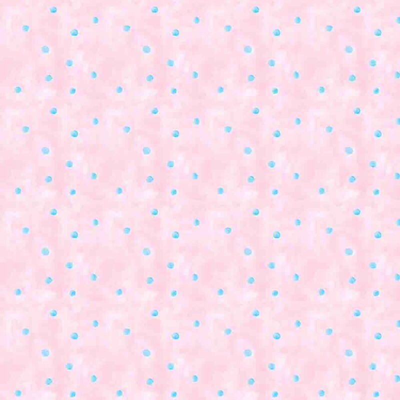 FV25 - COLEÇÃO FLORAL PEACE  - TRIC. EST. DIGITAL - TEXTURA BOLAS ROSA - 94925-001