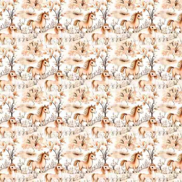 COLEÇÃO MEADOW -  TRIC EST DIGITAL - LARG 1,50m - CAVALOS - 93242-001