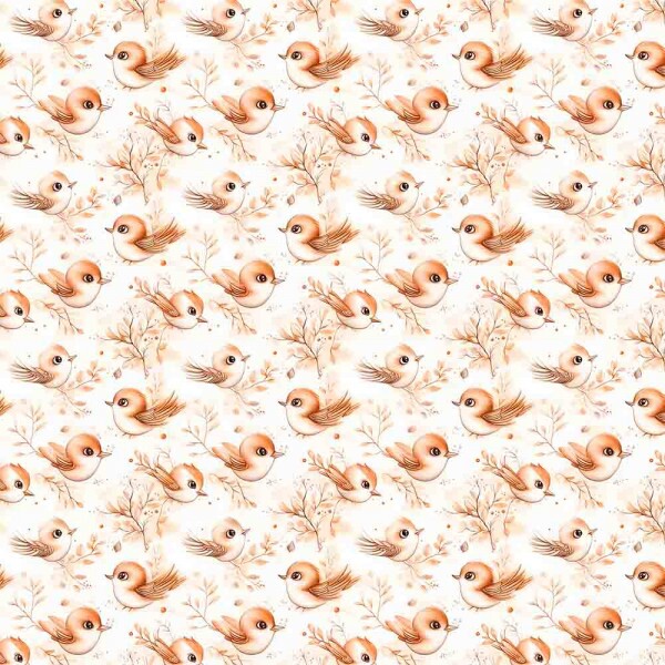 COLEÇÃO MEADOW -  TRIC EST DIGITAL - LARG 1,50m - PASSAROS - 93241-001