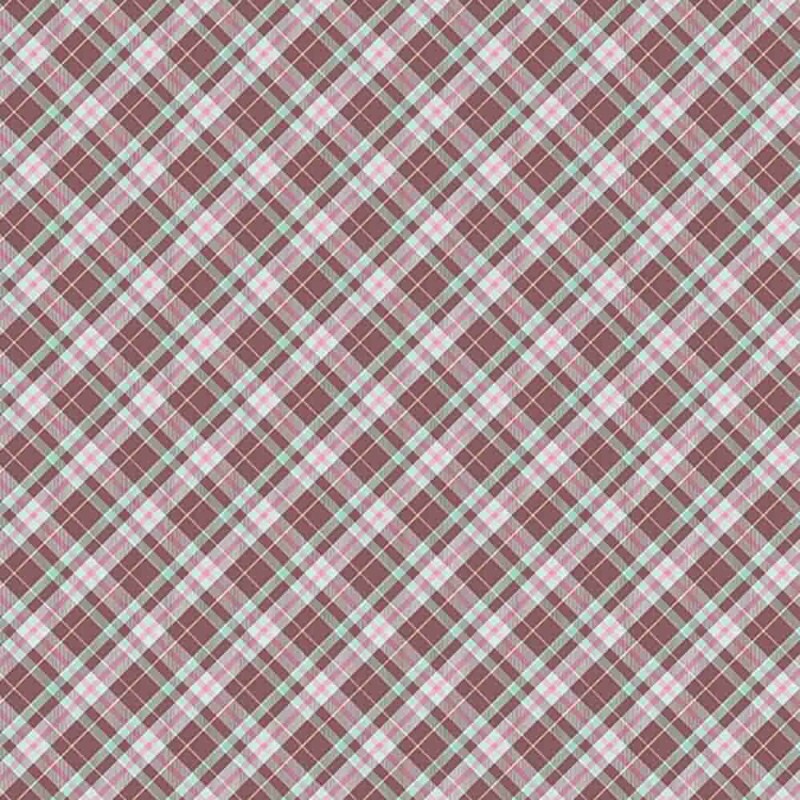 COLEÇÃO VIAGEM -  TRIC EST DIGITAL - LARG 1,50m - XADREZ ROSA - 93337-002