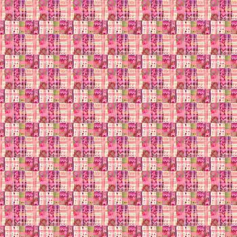 AB25 - COLEÇÃO MODERN GARDEN - TRIC EST DIGITAL - LARG 1,50m - PATCHWORK