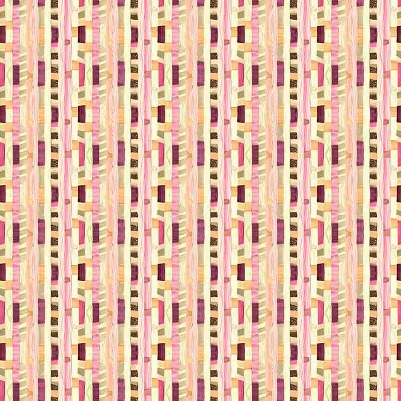 AB25 - COLEÇÃO MODERN GARDEN - TRIC EST DIGITAL - LARG 1,50m - TEXTURA LISTRADA