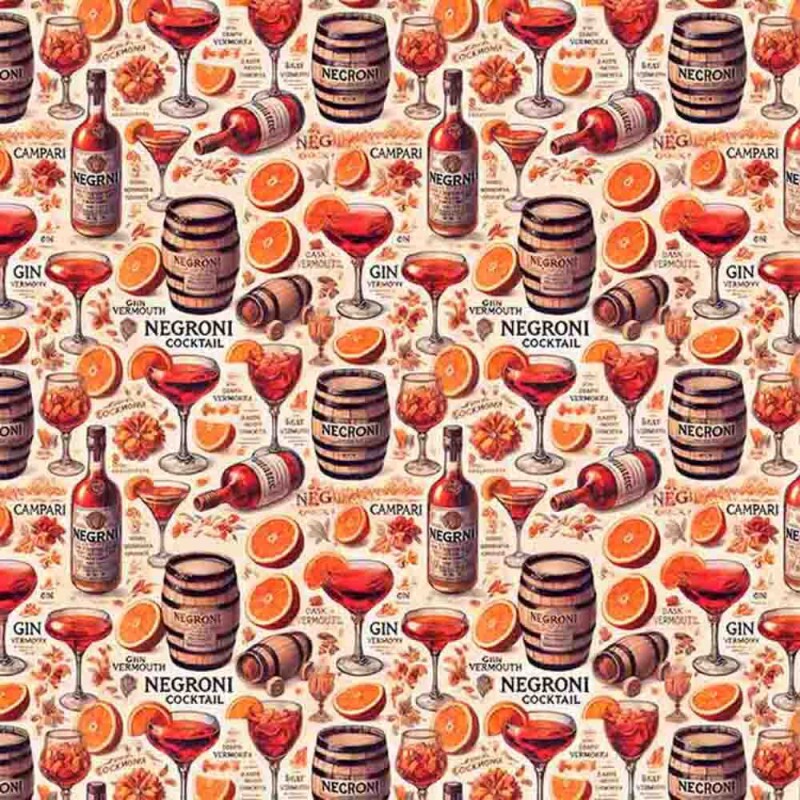 COLEÇÃO DRINKS - TRIC EST DIGITAL - LARG 1,50m - NEGRONI - 94067-001