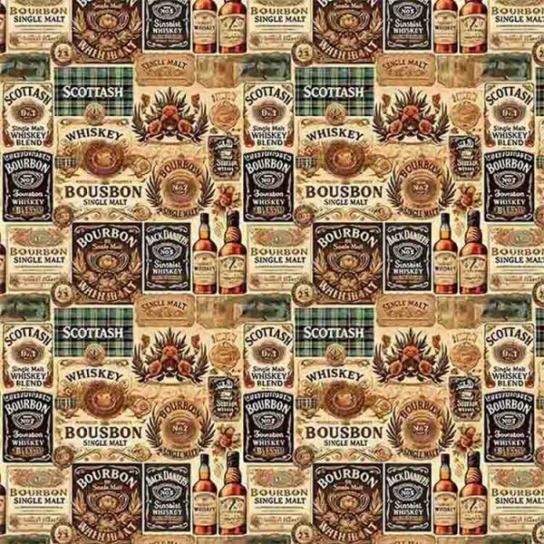 COLEÇÃO DRINKS - TRIC EST DIGITAL - LARG 1,50m - WHISKY 94072-001