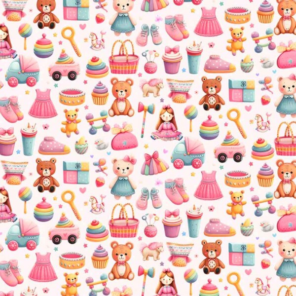 COLEÇÃO MUNDO ENCANTADO - TRIC EST DIGITAL - LARG 1,50 - BRINQUEDOS