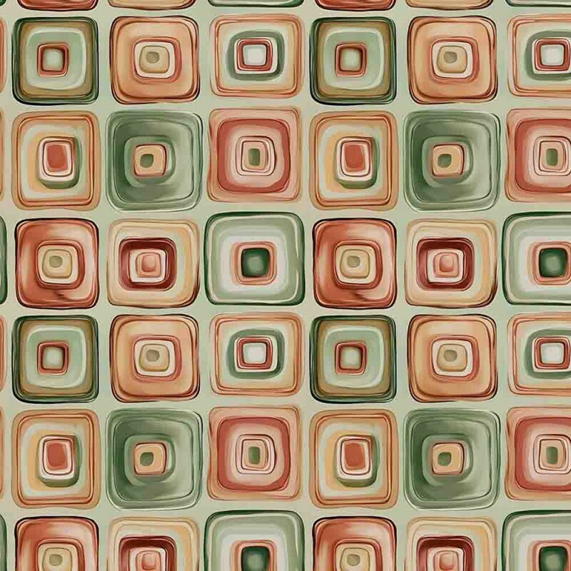 MI25 - TRICOLINE 100% ALGODÃO DIGITAL  - VERTENTE - GEOMETRICO