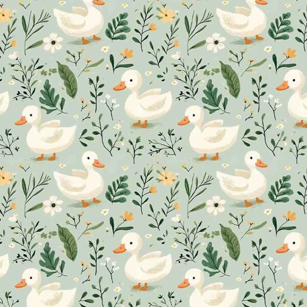 TRICOLINE 100% ALGODÃO DIGITAL  - PATAQUADA - PATO GRANDE