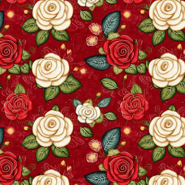 JN25 - TRICOL COLEÇÃO VERVER  - FLORAL PEQUENO - 100% ALGODÃO - 98299-001