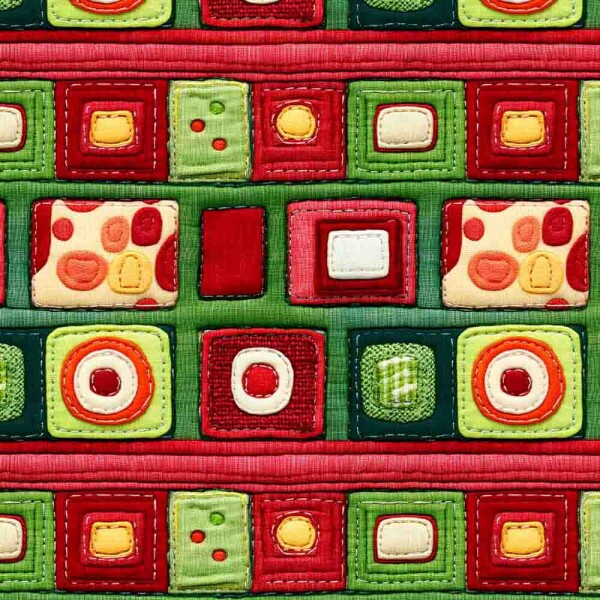 JN25 - TRICOLINE 100% ALGODÃO DIGITAL  -VERVER  - PATCHWORK