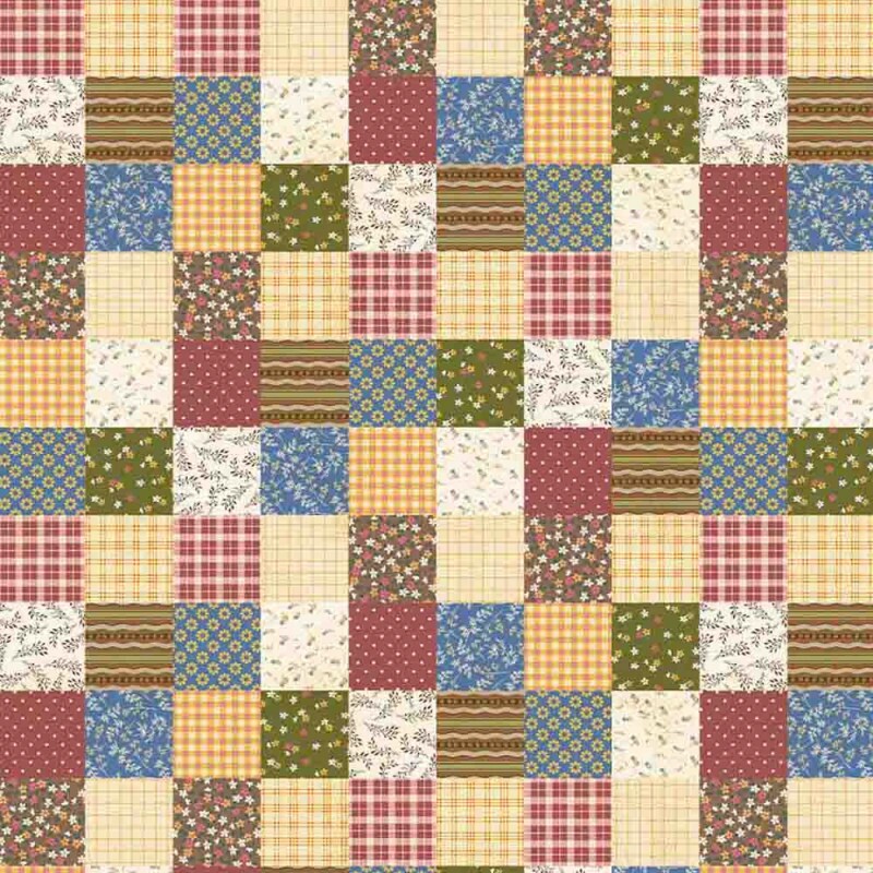 TRICOLINE 100% ALGODÃO DIGITAL  - CHEILA MACIEL - MACIEIRAS - PATCHWORK