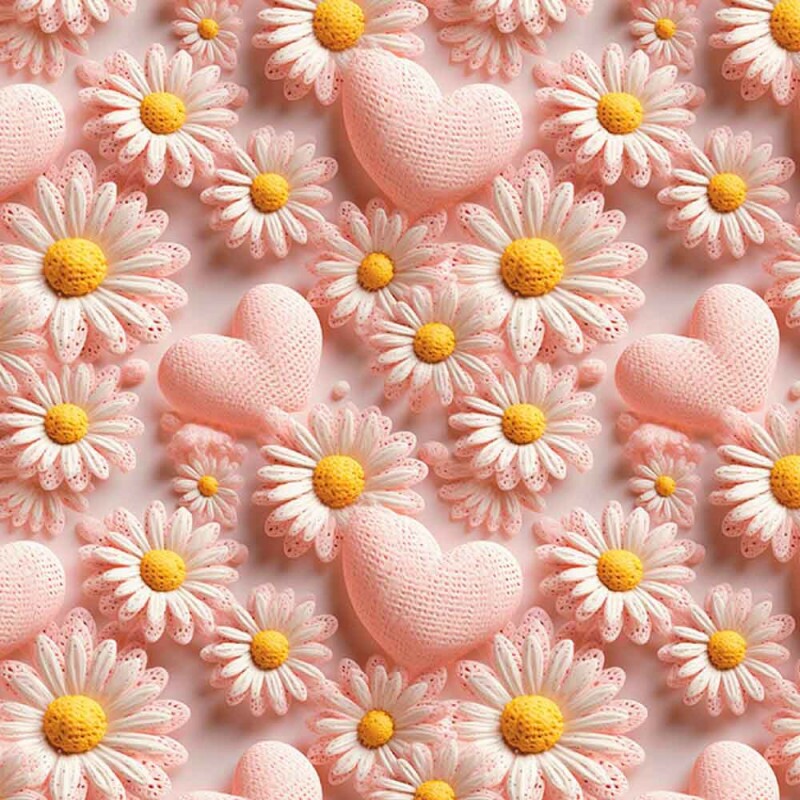 COLEÇÃO CLUBE MAIS CRIATIVO - TRIC. EST. DIGITAL - CORAÇÃO C/ FLORES - ( 82657 VAR,01 ) - C