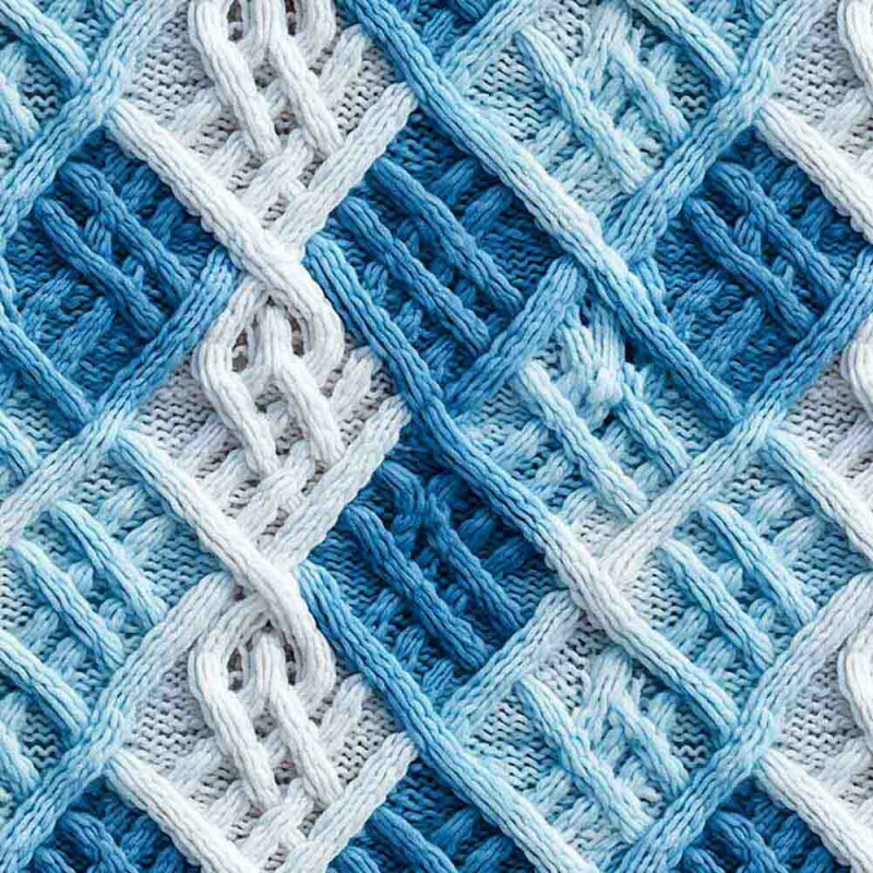 COLEÇÃO CLUBE MAIS CRIATIVO - TRIC. EST. DIGITAL - TRICOT LOSANGO MEDIO - ( 82870 VAR,01 ) - C