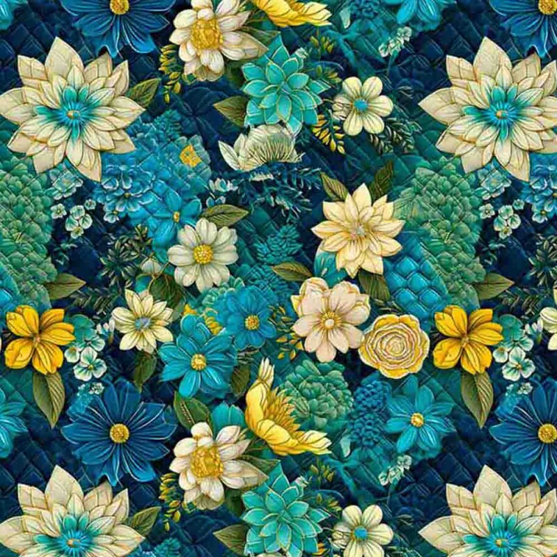 COLEÇÃO CLUBE MAIS CRIATIVO - TRIC. EST. DIGITAL - FLORAL - ( 84395 VAR,01 )  - C