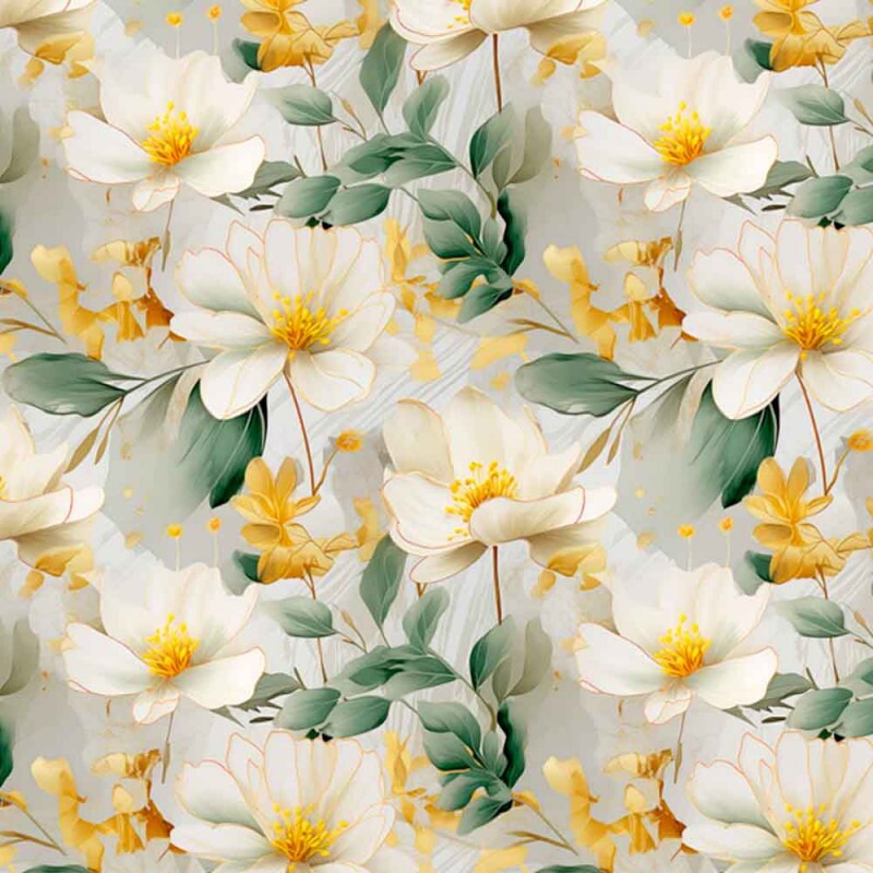 COLEÇÃO CLUBE MAIS CRIATIVO - TRIC. EST. DIGITAL - FLORAL VERDE - ( 82876 VAR,01 ) - C