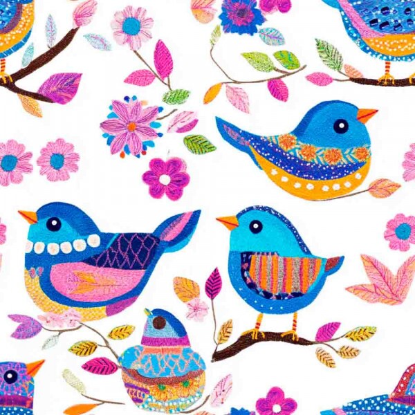 COLEÇÃO BRILLIANT CMC 4  - TRIC. EST. DIGITAL - BIRDS - 91776-01