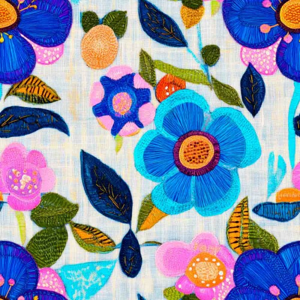 COLEÇÃO BRILLIANT CMC 4  - TRIC. EST. DIGITAL - FLOR  91778-01