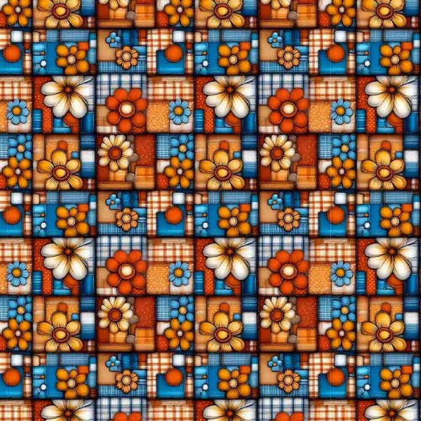 TRICOL. CLUBE MAIS CRIATIVO - COLEÇÃO FLORISTA - PATCHWORK - 100% ALGODÃO  96841/001