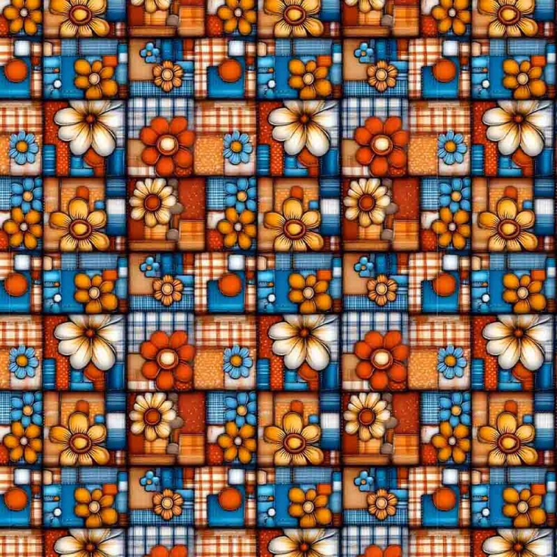 TRICOL. CLUBE MAIS CRIATIVO - COLEÇÃO FLORISTA - PATCHWORK - 100% ALGODÃO  96841/001