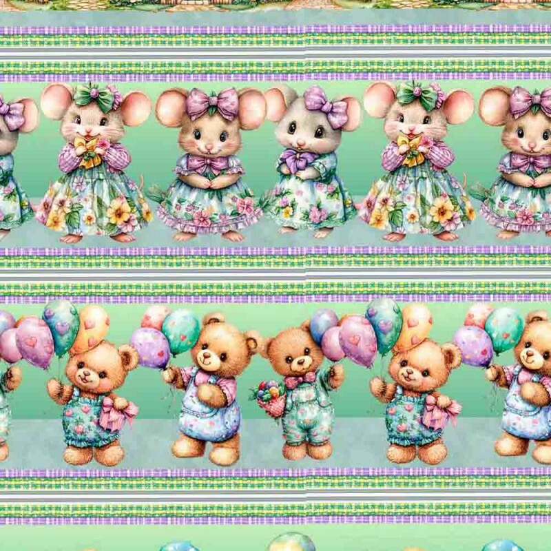 COLEÇÃO EXCLUSIVA CMC 5 - PAINEL MENINA, GATO, CASA, PASSARO