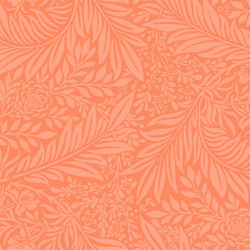 COLEÇÃO CRIATIVA - TRIC. EST. FLORAL - LARANJA