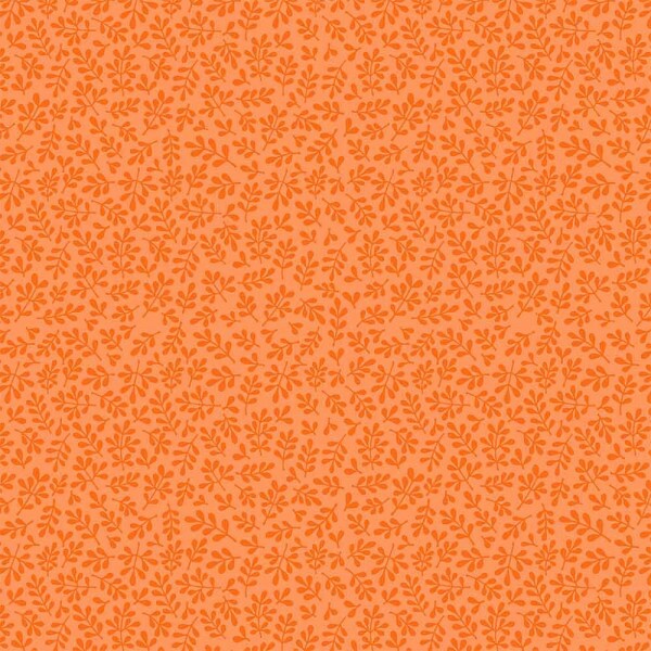 COLEÇÃO CRIATIVA - TRIC. EST. FLORZINHA- LARANJA