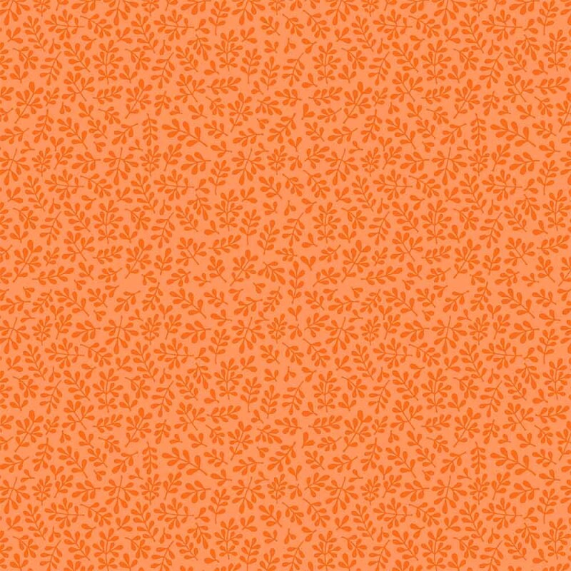 COLEÇÃO CRIATIVA - TRIC. EST. FLORZINHA- LARANJA