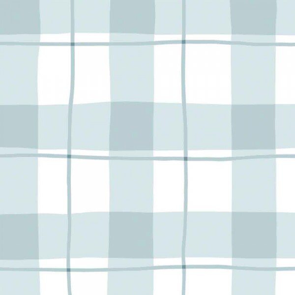 COLEÇÃO PIC NIC - POR MARIANA CURTI - XADREZ AZUL - M