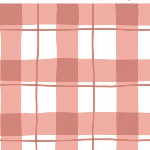 COLEÇÃO PIC NIC - POR MARIANA CURTI - XADREZ ROSE - M