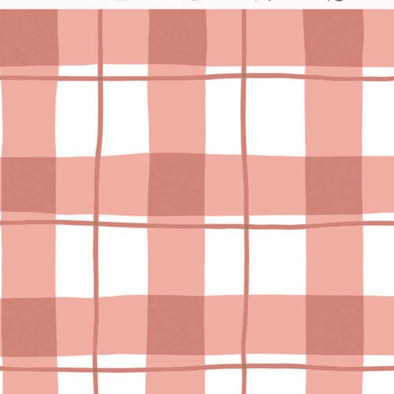 COLEÇÃO PIC NIC - POR MARIANA CURTI - XADREZ ROSE - M