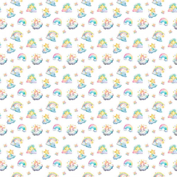 COLEÇÃO FLANELA EST. DIGITAL -  ARCOS IRIS - ( 90751 VAR,01 ) - C