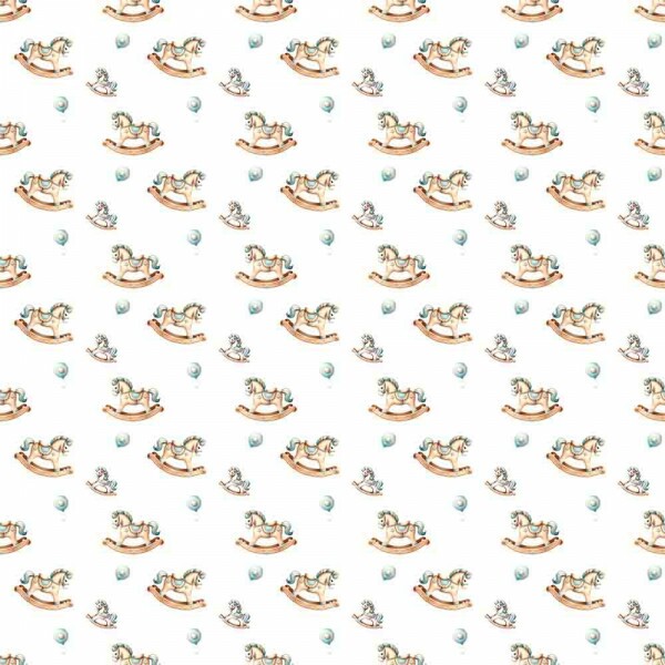 COLEÇÃO FLANELA EST. DIGITAL -  CAVALOS - ( 90752 VAR,01 ) - C