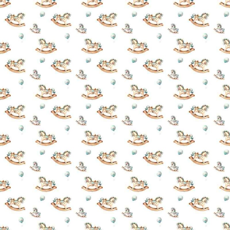 COLEÇÃO FLANELA EST. DIGITAL -  CAVALOS - ( 90752 VAR,01 ) - C