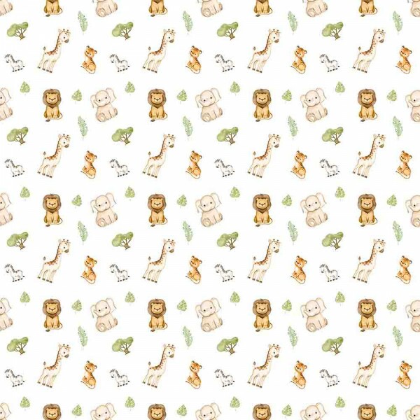 COLEÇÃO FLANELA EST. DIGITAL -  ANIMAL  - ( 90748 VAR,01 ) - C