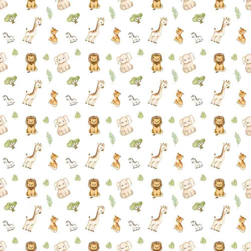 COLEÇÃO FLANELA EST. DIGITAL -  ANIMAL  - ( 90748 VAR,01 ) - C