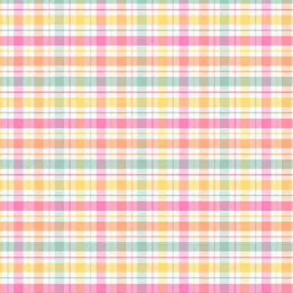 AB25 - FLANELA 100% ALGODÃO DIGITAL  -XADREZ COLORIDO PASTEL GRANDE