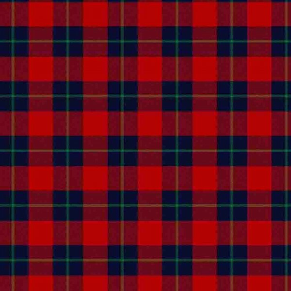 AB25 - FLANELA 100% ALGODÃO DIGITAL  -XADREZ ESCOSES VERMELHO