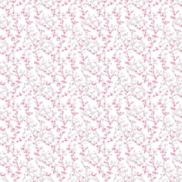 COLEÇÃO TWO BABY - FRALDA EST. DIGITAL QUADRADINHO 2 X 2 - FLORAL C/ RAMOS -  ( 89880 VAR,01 )