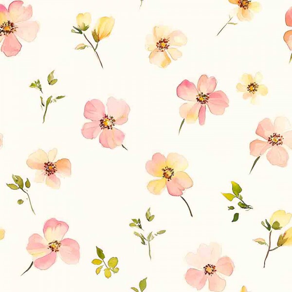 COLEÇÃO TWO BABY - FRALDA EST. DIGITAL QUADRADINHO 2 X 2 - FLORAL 3 - 95760-001