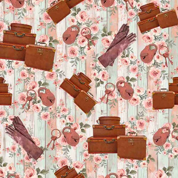 COLEÇÃO DIGITAL-BON VOYAGE BY JOANA BORGA -TRICOLINE  EST. MALAS - ( 80064 VAR,01 )