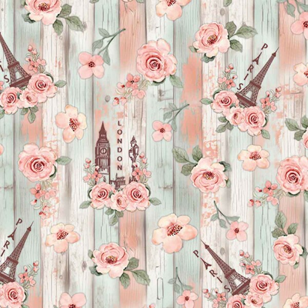 COLEÇÃO DIGITAL-BON VOYAGE BY JOANA BORGA -TRICOLINE  EST.PARIS / LONDON- ( 80068 VAR,01 )