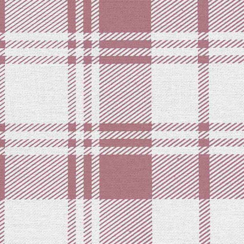 LINHO EST. XADREZ TARTAN ROSA ANTIGO - 75% ALG. 17% VISC. 8% LINHO