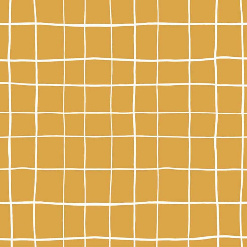 COLEÇÃO GEOMETRICOS - BASICS  - POR MARIANA CURTI - MINI GRID MOSTARDA - M