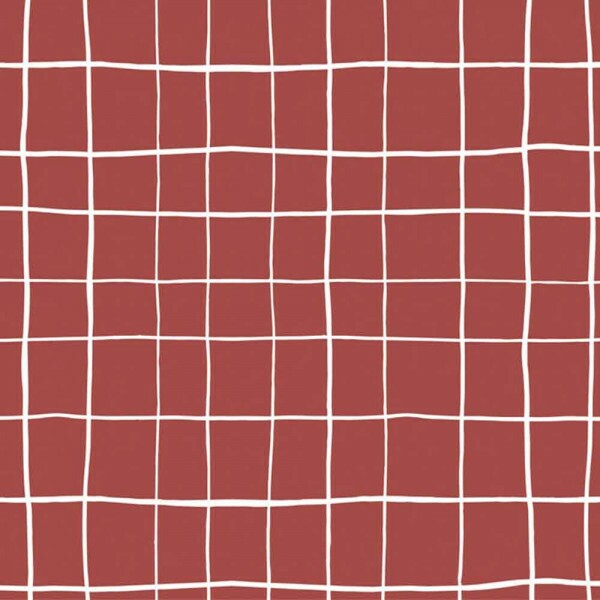 COLEÇÃO GEOMETRICOS - BASICS  - POR MARIANA CURTI - MINI GRID VINHO - M