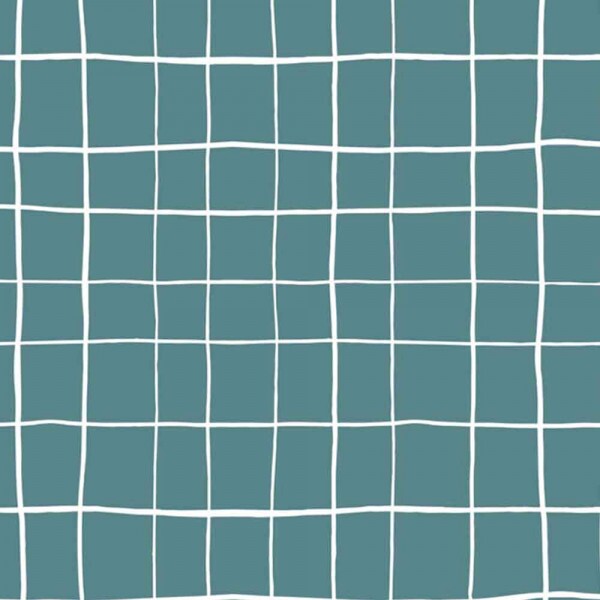 COLEÇÃO GEOMETRICOS - BASICS  - POR MARIANA CURTI - MINI GRID PETROLEO - M