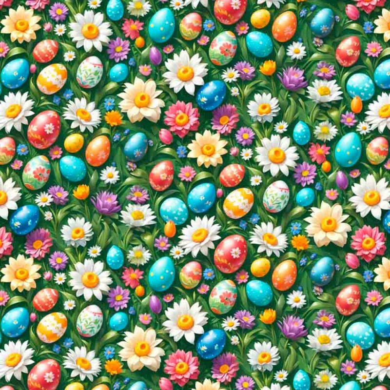 COLEÇÃO FUN PASCOA 2025 - TRIC. EST. DIGITAL - FLORAL COMPOSE - ST4 - 91456-001